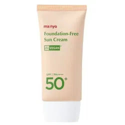 Ma:nyo Foundationlos Sonnencreme LSF 50+ Pa++++ 50 g