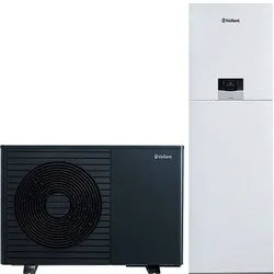 Vaillant Luft/Wasser Wärmepumpe aroTHERM pro 55/7.1 A mit uniTOWER VIH QW 190/7 E 18L - 8000050525