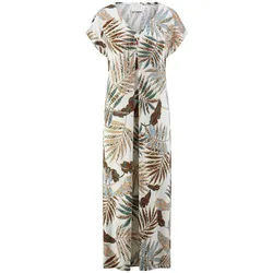 La robe longue sans manches Hutschreuther beige