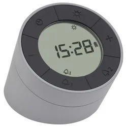 TFA Dostmann Wecker TFA Dostmann 60.2029.10 Quarz Wecker Grau, Anthrazit Alarmzeiten 2
