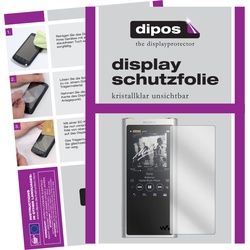 Dipos Displayschutzfolie Crystalclear (2 Stück, NW-ZX300), Smartphone Schutzfolie