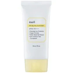 Dear Klairs All-day Airy SPF 50 sunscreen Face Cream Creme g