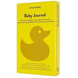 MOLESKINE Notizbuch Moleskine Passion Journal Large/A5, Baby, Hard Cover, Gelb
