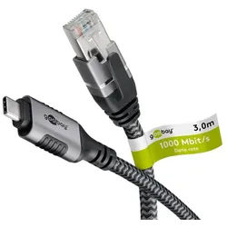Goobay Ethernet-Kabel USB-C 70699