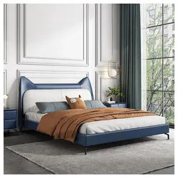 Xlmoebel Jugendbett Modernes Kinderbett mit Stauraum und kindgerechtem Design (1-tlg., Kinderbett), Hergestellt in Europa blau