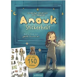 Belletristik Anouk – Stickerheft Mit über 150 Stickern Hendrikje Balsmeyer, Peter Maffay beige|grau