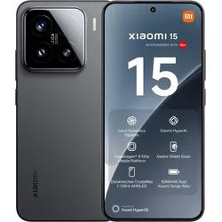 Xiaomi 15 5G 256 GB / 12 GB - Smartphone - schwarz Smartphone (6,36 Zoll, 256 GB Speicherplatz) schwarz