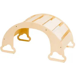 Wippe , Naturfarben , Holz , Birke , Sperrholz , 40x75x37 cm , EN 71, Ce , Babymöbel & Kindermöbel, Babyzimmer, Babywippen & Babyschaukeln