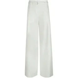 Le pantalon Wide Fit jambes ultralarges TALBOT RUNHOF X PETER HAHN blanc