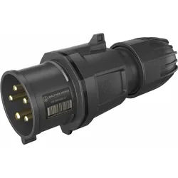 Walther Electric FW231505PH CEE NEO Stecker Classic, 32A, 5P, 5h, IP54, als Phasenwender
