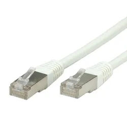 VALUE Patchkabel Cat.6 (Class E) S/FTP (PiMF), weiß, 10 m