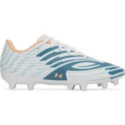 Under Armour Shadow Club 4 FG Jr white orange bloc (100) 5.5