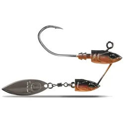 VMC Jighaken VMC Twin Jig Jigkopf mit Spinnerblatt, (2-St)