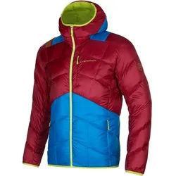 La Sportiva Pinnacle Down Jacket - Daunenjacke - sangria-electric blue - M