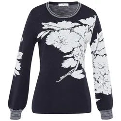 Pull col rond Peter Hahn multicolore