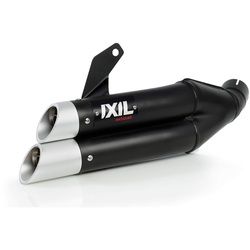 IXIL Hyperlow black XL Edelstahl-Komplettanlage für MT-07, 21- (RM33), Tracer 700, 20- (RM30/31), schwarz