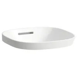 Laufen INO Einbauwaschtisch 8173014001091, Einbau von oben, LCC, 35x36,5cm, Überl., Saphirkeramik