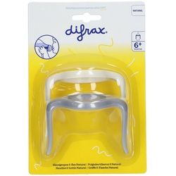 difrax® Handgriffe für die S-Babyflasche Natural +6m