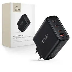 NC120W-GAN 4-Ports 120W AC Charger - Black