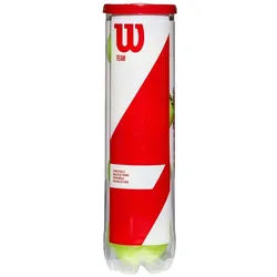 Wilson Tennisball Team W Practice Dose 4er gelb