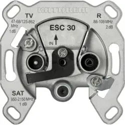 Kathrein SAT-Steckdose 3-fach Einzelanschlussdose ESC 30