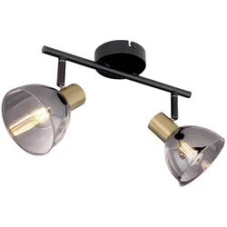 Globo Lighting Strahler 2-flg. JAY - B/H/T ca. 11.00x17.50x30.00