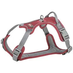 TRIXIE Hunde-Geschirr Premium Active Geschirr sangria Größe: S Maße: 35-50 cm / 15 mm