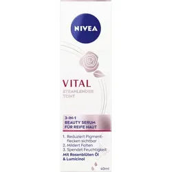 NIVEA VITAL Strahlender Teint 3in1 Beauty Serum für Reife Haut
