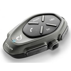 Interphone Tour Bluetooth Kommunikationssystem Einzelset, schwarz