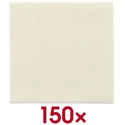 Papstar Papierservietten DAILY Collection 2-lagig 24 x 24 cm 150 Stück rosa, 24x24 cm