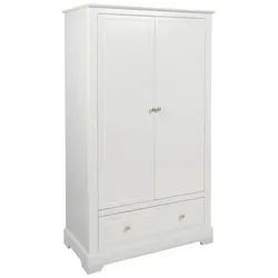 SCHRANK 2 Türen Weiß