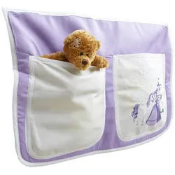 Mid.you Betttasche , Flieder , Textil , Pferd , 2 Fächer , 56x32x2 cm , Babymöbel & Kindermöbel, Kinderzimmer & Jugendzimmer, Kinderbettzubehör