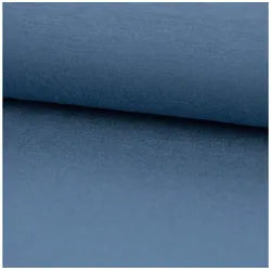 SCHÖNER LEBEN. Stoff Bekleidungsstoff Meterware Tencel Modal Jersey einfarbig 1,45m, allergikergeeignet blau