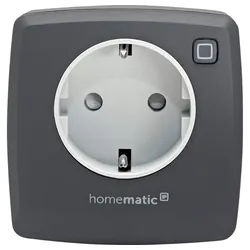 Homematic IP Homematic IP Funk-Steckdose HmIP-PDT-A Smart-Home-Zubehör grau
