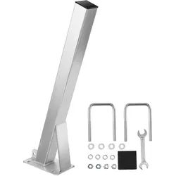 VEVOR Windenstand, Windenbock für Bootsanhänger, Bootswindenhalterung mit U-Bolzen für 76x76-101 mm Anhängerkupplung verzinkt, passend für Jetski, Segelboot, Fischerboot, Schnellboot