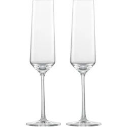 ZWIESEL GLAS Serie PURE Sekt Prosecco 2 Stück Inhalt 209 ml Sektglas