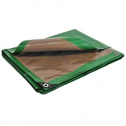 Tecplast Wasserdichte Schutzplane 2 x 3 m PEHD 250g/M2 Anti-UV-Behandlung