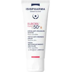 Isispharma Ruboril Expert SPF50+ Getönte Anti-Rötungs-Creme Empfindliche Haut Mit Rötungen Tube 40ml