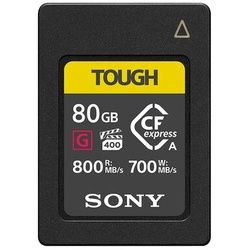 Sony Tough CFexpress Karte Typ A R 800 MB/S / W 700 MB/S 80 GB