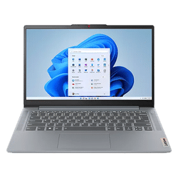 Lenovo IdeaPad Slim 3 Gen 8 14" AMD AMD Ryzen 3 7320U Prozessor 2,40 GHz bis zu 4,10 GHz, Windows 11 Home 64 Bit, 256 GB SSD, M.2 2242, PCIe, TLC