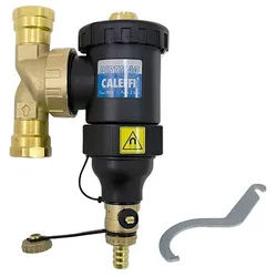 Schlammabscheider mit Magnet - DIRTMAG® 5453 von Caleffi - 2 x 3/4'' IG - mit Entlüfter - 545305