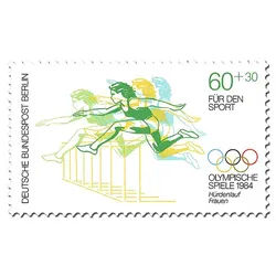 Briefmarken Berlin Sporthilfe 1984: Olympische Sommerspiele, Mi.-Nr. 716-718