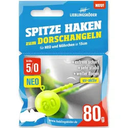 Lieblingsköder Jighaken Lieblingsköder Spitze Haken 5/0 NEO - Jigkopf