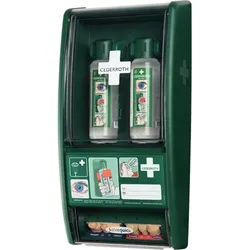 CEDERROTH Augendusch-Station, mit 2 x 500 ml Spülflaschen