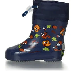 Playshoes Waldtiere Gummistiefel blau 24 EU