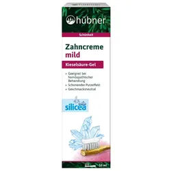 hübner Zahnpasta Zahncreme mild - Silicea ohne Pfefferminzöl 50ml