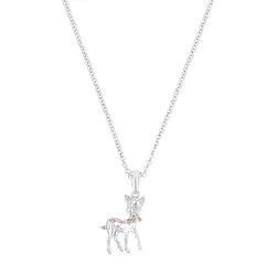 Lillifee Mädchen Halskette 2038955 Silber 925 mit Anhänger Rehkitz