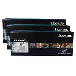 Lexmark E450 Toner Black 6K 3 Pack