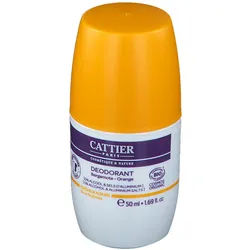 Cattier Deo-Roll on Bergamotte - Orange