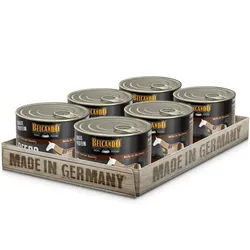 Belcando Single Protein Pferd - hochwertiges, hypoallergenes Nassfutter 6x200g, Nassfutter für: Hunde